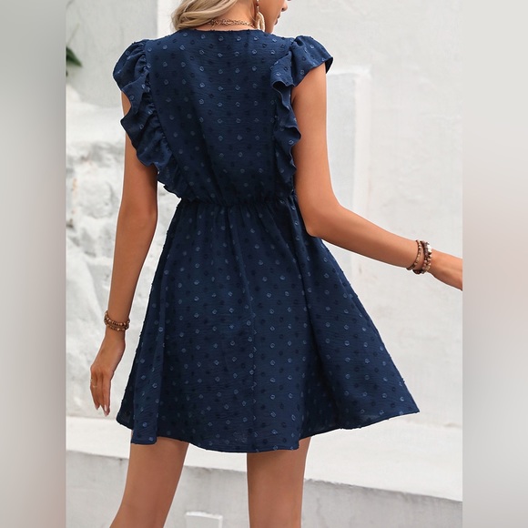 Change The Melody Mini Navy Blue Dress - Picture 2 of 5
